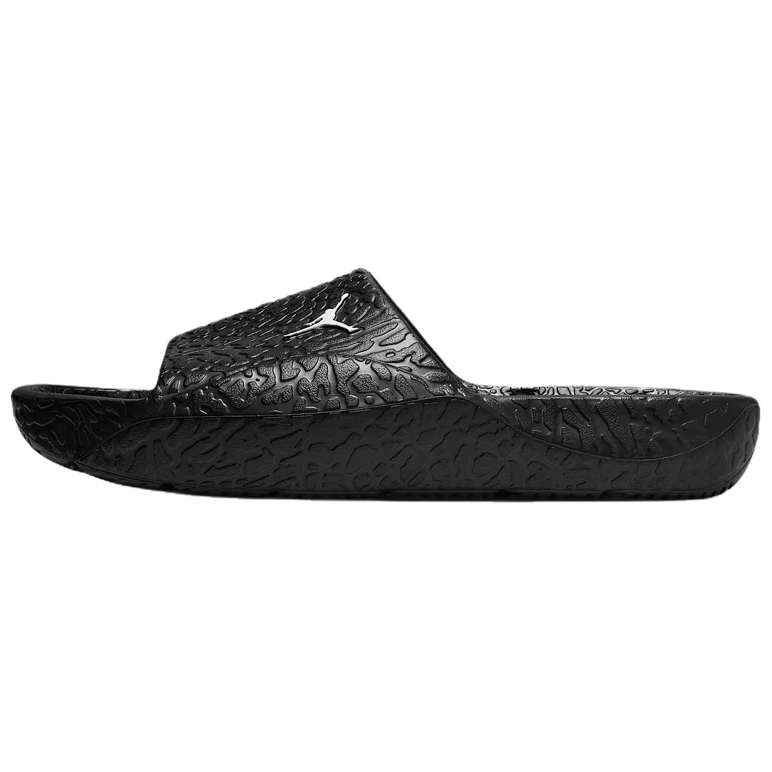 Chinelos Jordan Franchise Resistentes à Abrasão Masculinos Preto HQ2163-001 cm