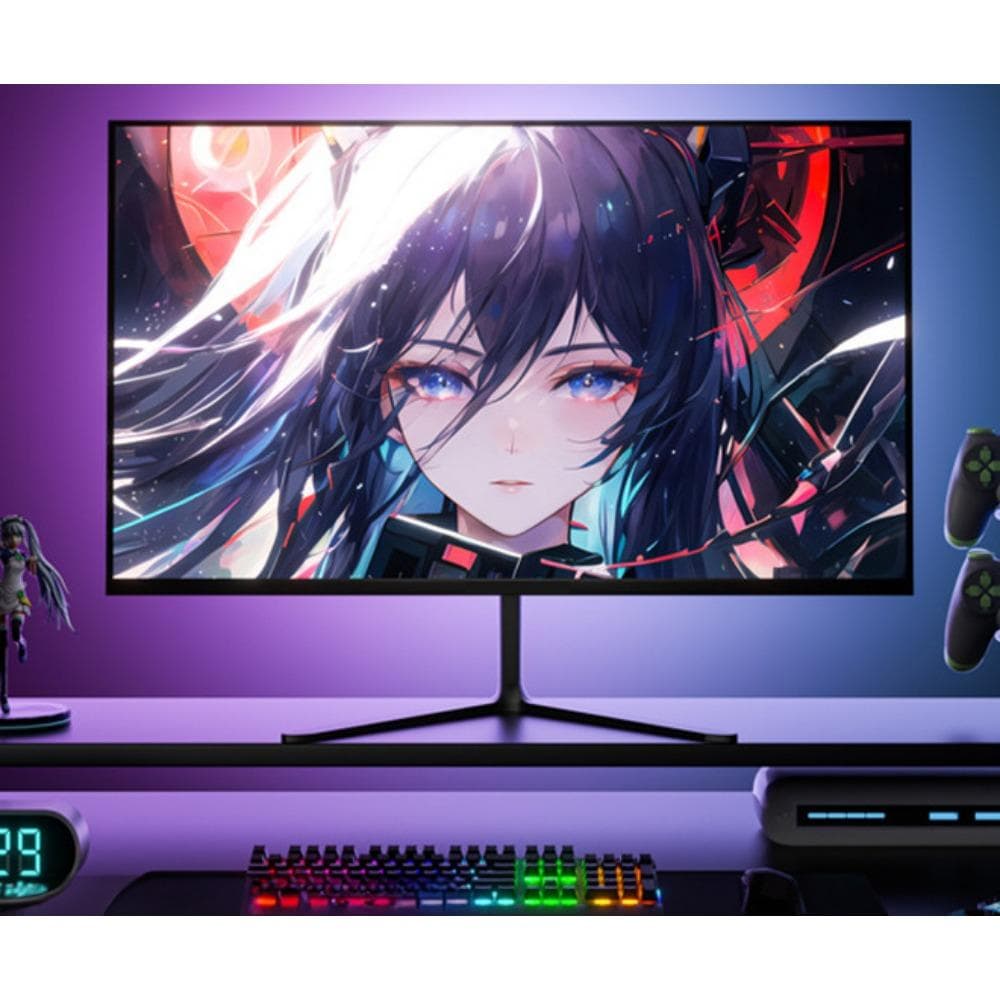 Monitor 22/24 polegadas Computador de mesa Notebook Externo Curvo Escritório 75/100hz E-Sports Jogo Escritório Tela de exibição