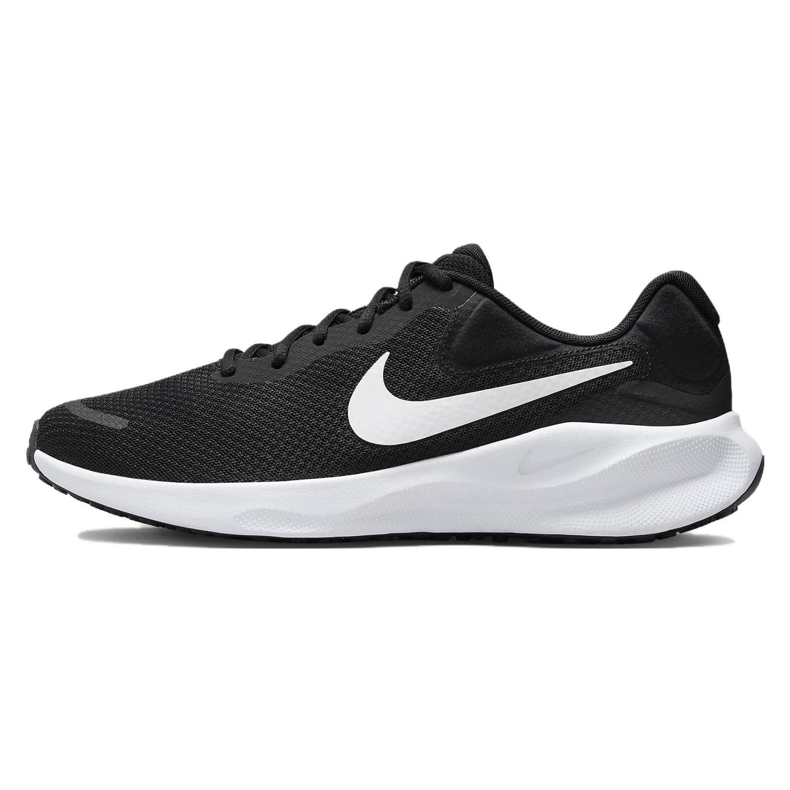 Nike Revolution 7 Black White Running shoes FB2207-001 cm preto