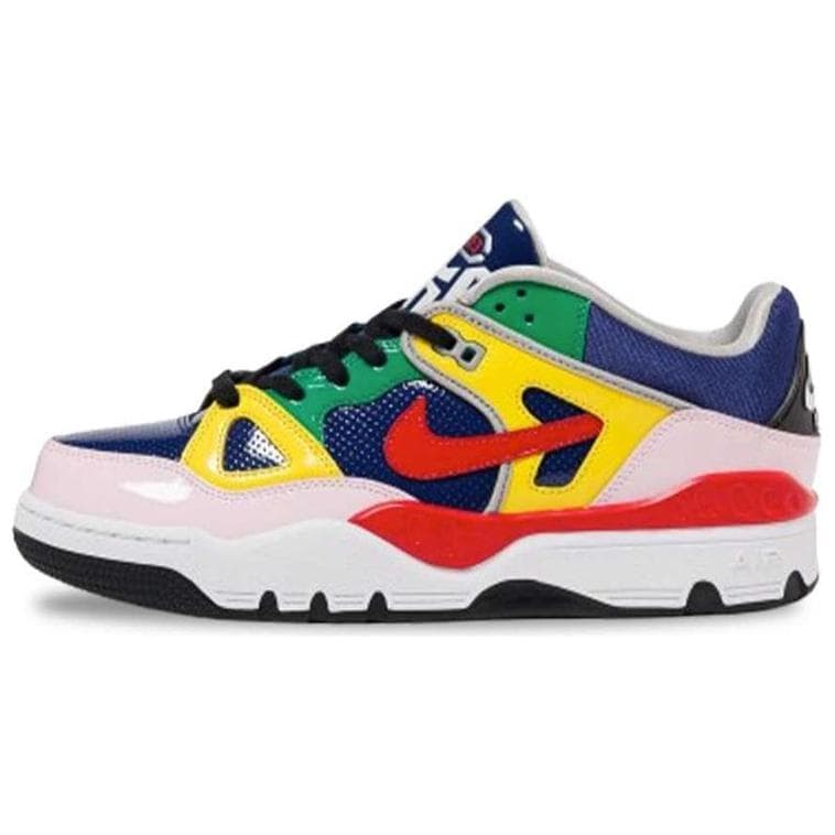 Nigo x Nike Air Force 3 Low SP OGIN - Blue Void Exclusivo Japão Otsumo Plaza Tênis Unissex Vermelho Universidade Amarelo Tour Espuma Rosa HV0489-400