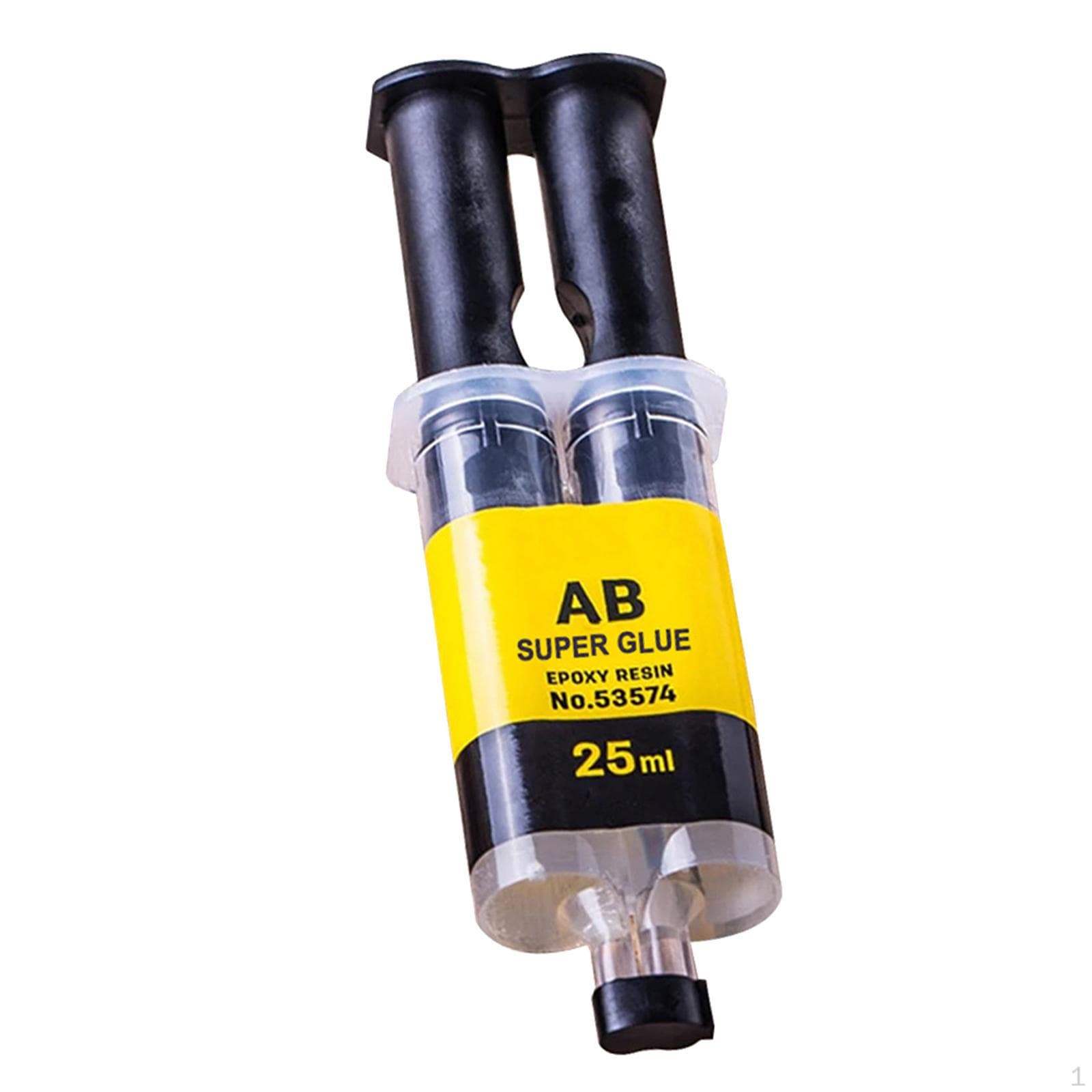 Cola epóxi, 25ml Minute Weld Epóxis de fixação instantânea, 0,85 onça líquida de resina para danos