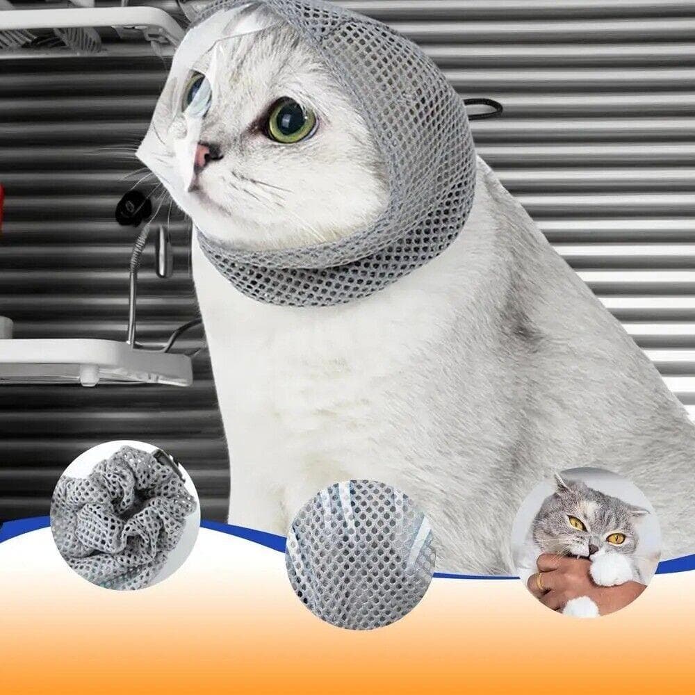 Sacos de Contenção Ajustáveis para Tosquia de Gatos Ferramentas Respiráveis para Viagem de Gatos Suprimentos para Animais de Estimação