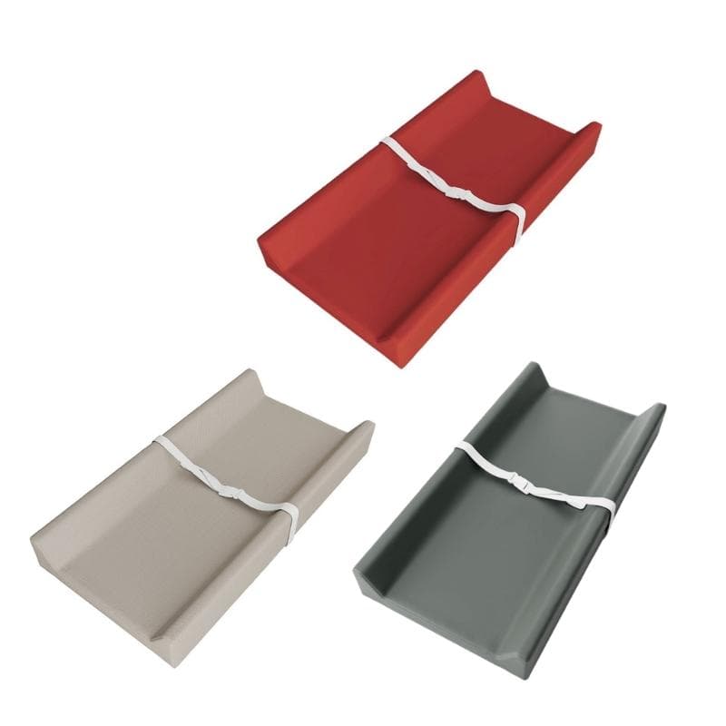 Infant Diaper Changing Pad Comfortable Mat Nonslip Design Changing Table Mat for Standard Size Changing Tables cinza