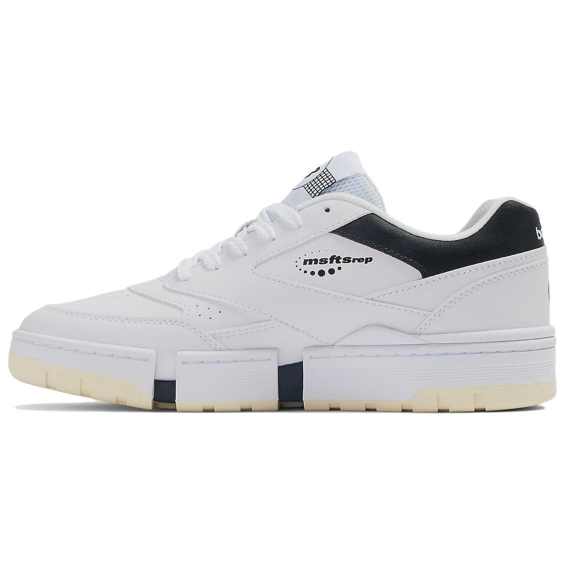 Tênis Unissex MSFTSrep x New Balance 0.01 Branco Preto CTJSJ1 cm