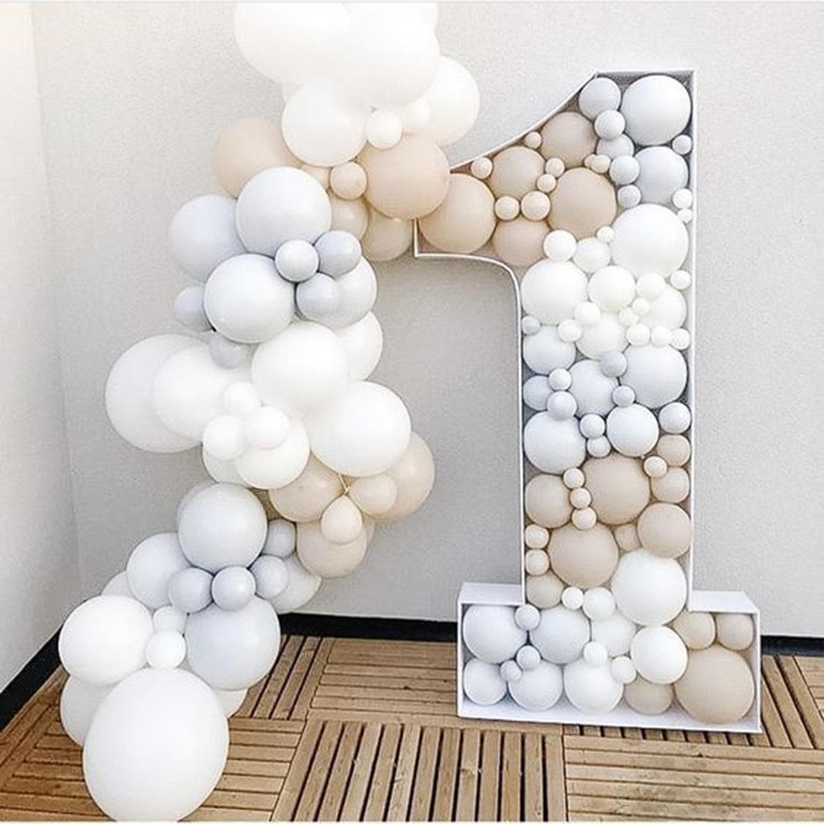 73cm primeiro aniversário festa decoração número 1 kt placa 3d balões de pelúcia modelagem digital fontes de festa número balão decoração cm