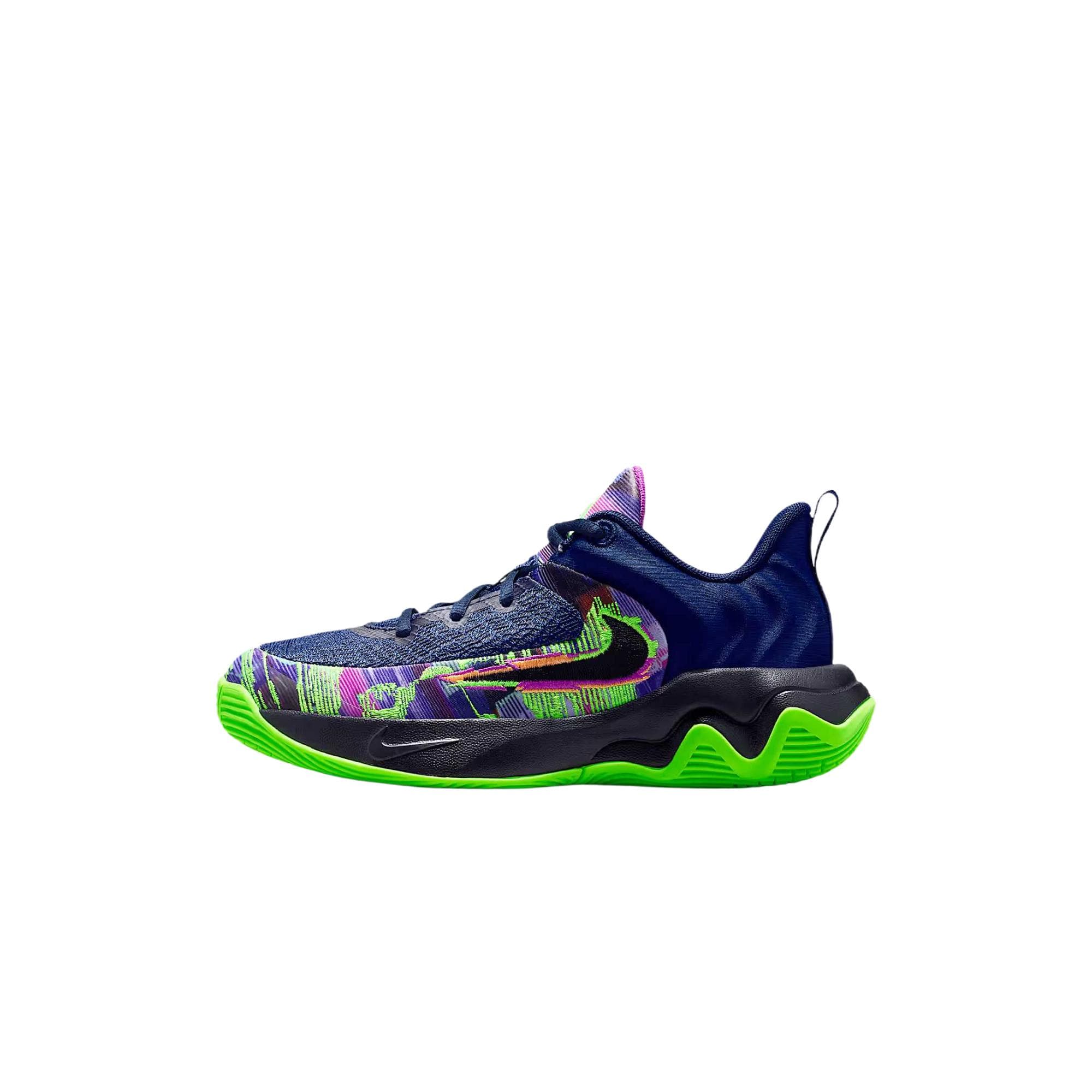 Nike Giannis Immortality 4 GS Azul Void Verde Strike Roxo Vivo II0661-400 cm