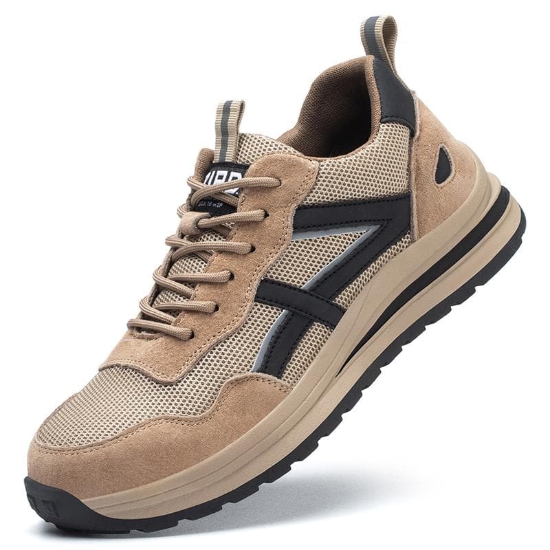 Sapatos de Segurança para Trabalho Biqueira de Aço Anti-esmagamento Sapatos de Construção Indestrutíveis Antiderrapantes Tênis Calçados