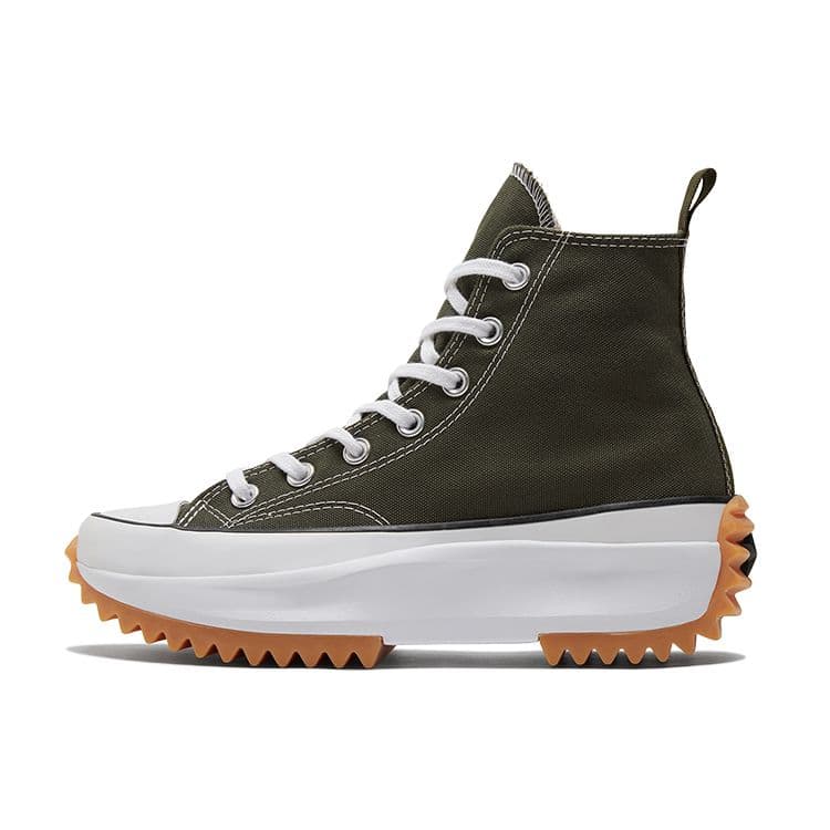 Tênis Unissex Converse Run Star Hike Cano Alto Cáqui Cargo Verde Branco 171667C cm