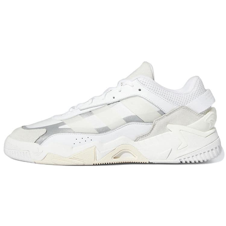 Tênis Unissex Adidas Niteball 2.0 Ecru Tint Branco Nuvem-Branco Cinza-Um GZ3626 cm