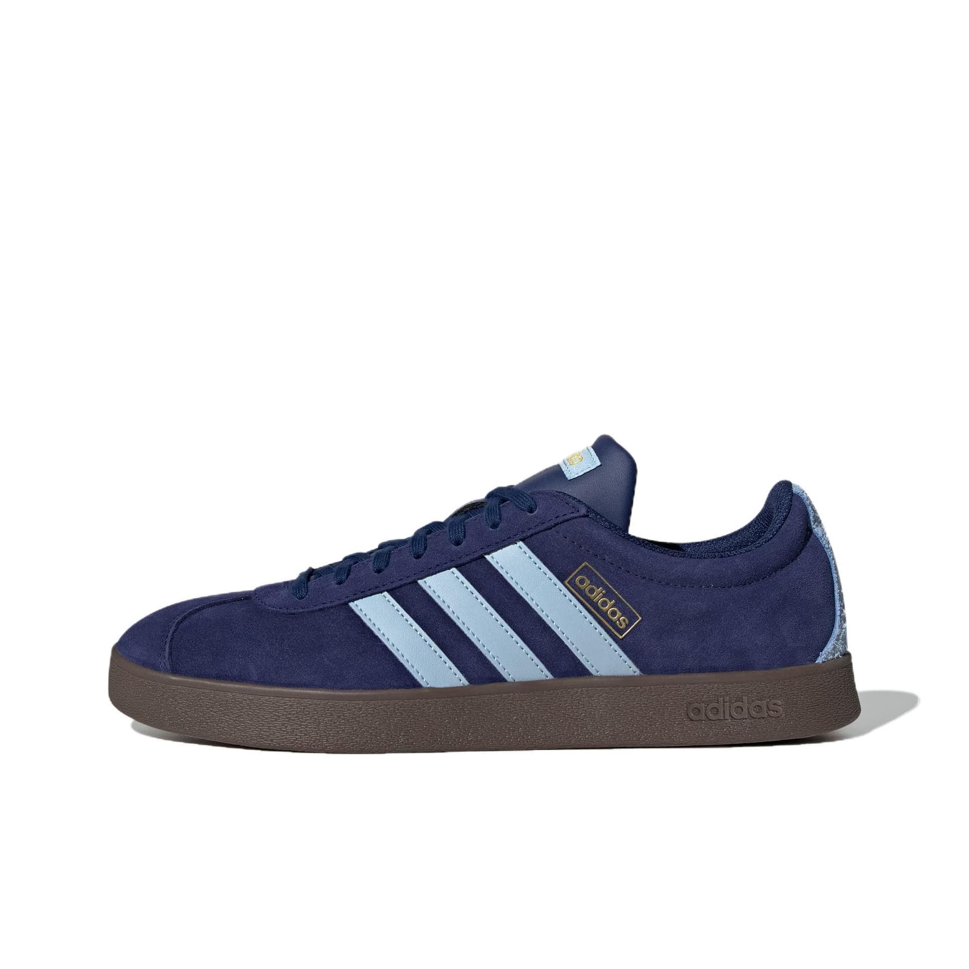 Tênis Unissex adidas VL Court 2.0 Azul Marinho com Sola de Borracha JR8308 cm