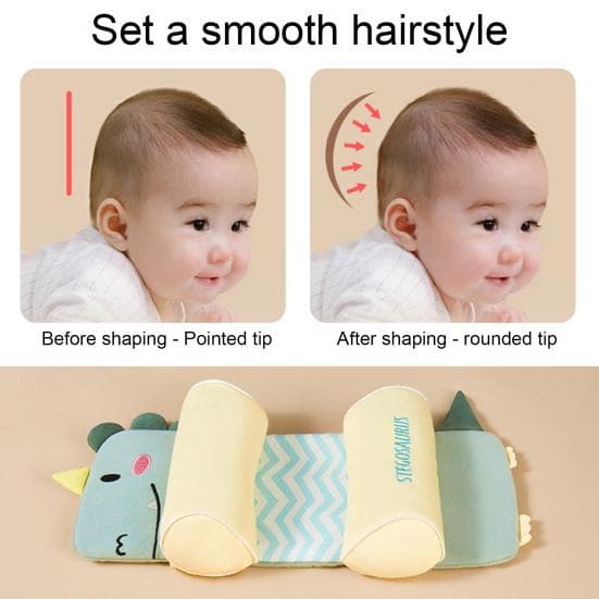 Travesseiros para Bebê Recém-Nascido Travesseiro para Moldar a Cabeça do Bebê Travesseiro Respirável Apoio de Cabeça para Bebê para Todas as