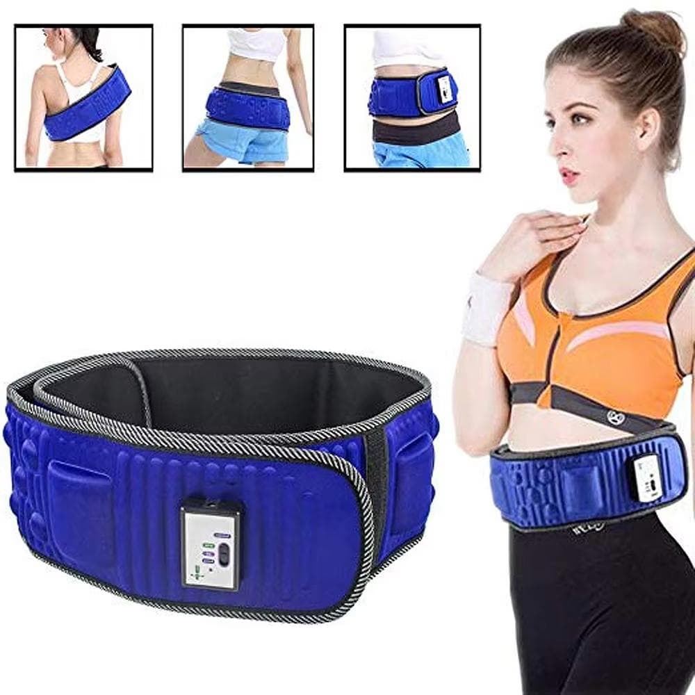 Cinto de Emagrecimento X5 Vibração Máquina de Sacudir Gordura Esportes Preguiçosos Queima de Gordura e Redução Massageador Cinto de Massagem