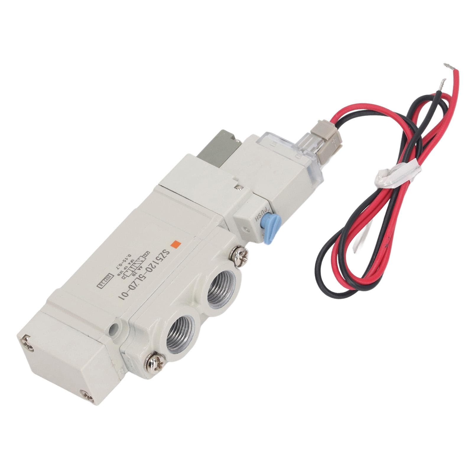 Válvula Solenoide Pneumática Tipo SMC 2 Posições 5 Vias Alta Precisão Liga de Alumínio Válvula Solenoide