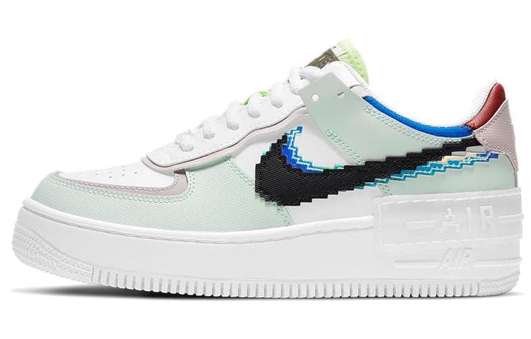 Nike Air Force 1 Shadow Se 'Pixel Swoosh Verde Claro' Feminino CV8480-300 cm