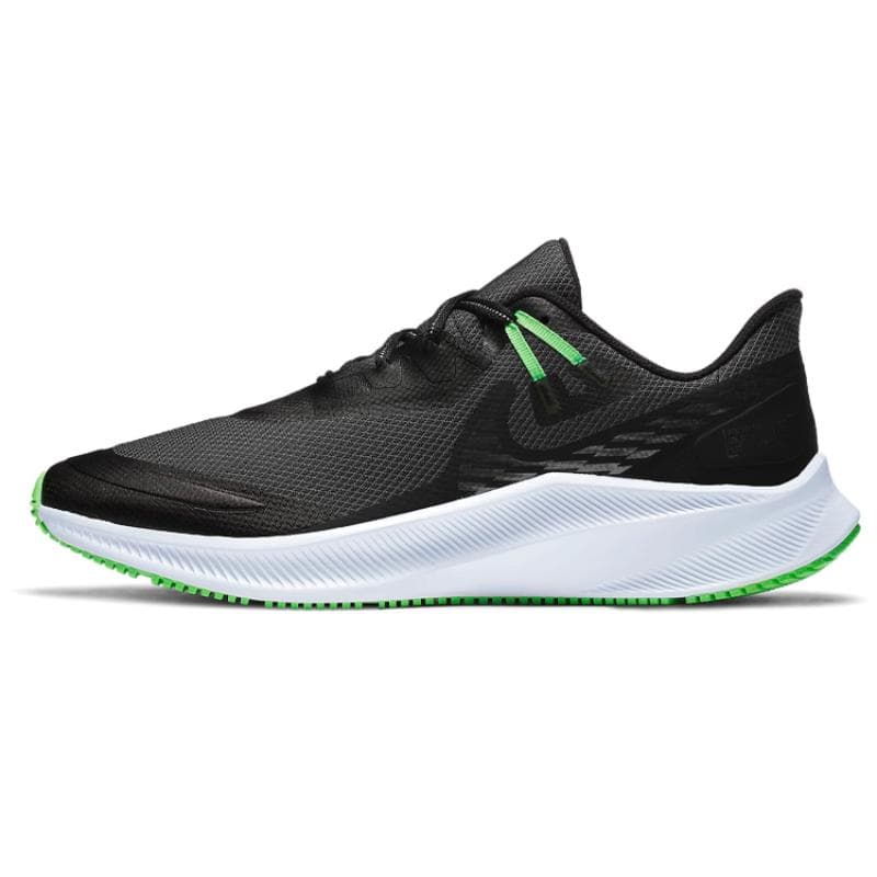 Tênis Nike Quest 3 Shield Preto Névoa Obsidiana CQ8894-010 cm
