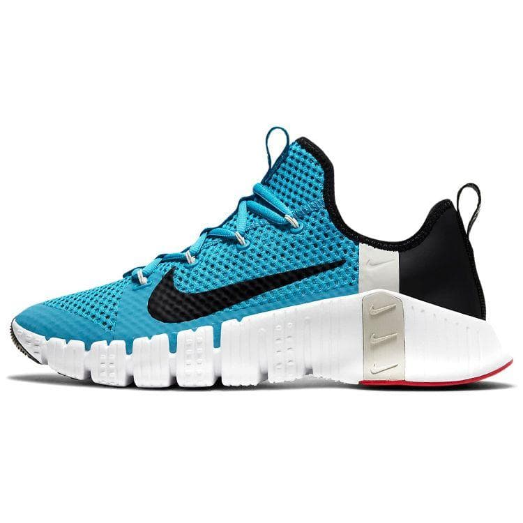 Tênis Masculino Nike Free Metcon 3 Azul Claro Fury Preto Branco CJ0861-410 cm