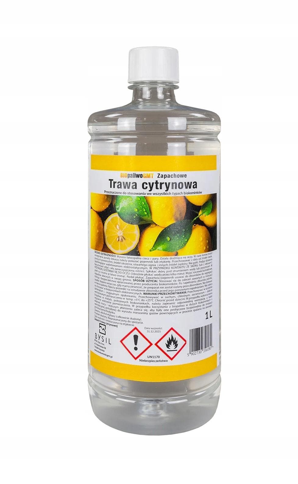 Paliwo Do Biokominków Biopaliwo Gmt Bioetanol Trawa Cytrynowa 1L