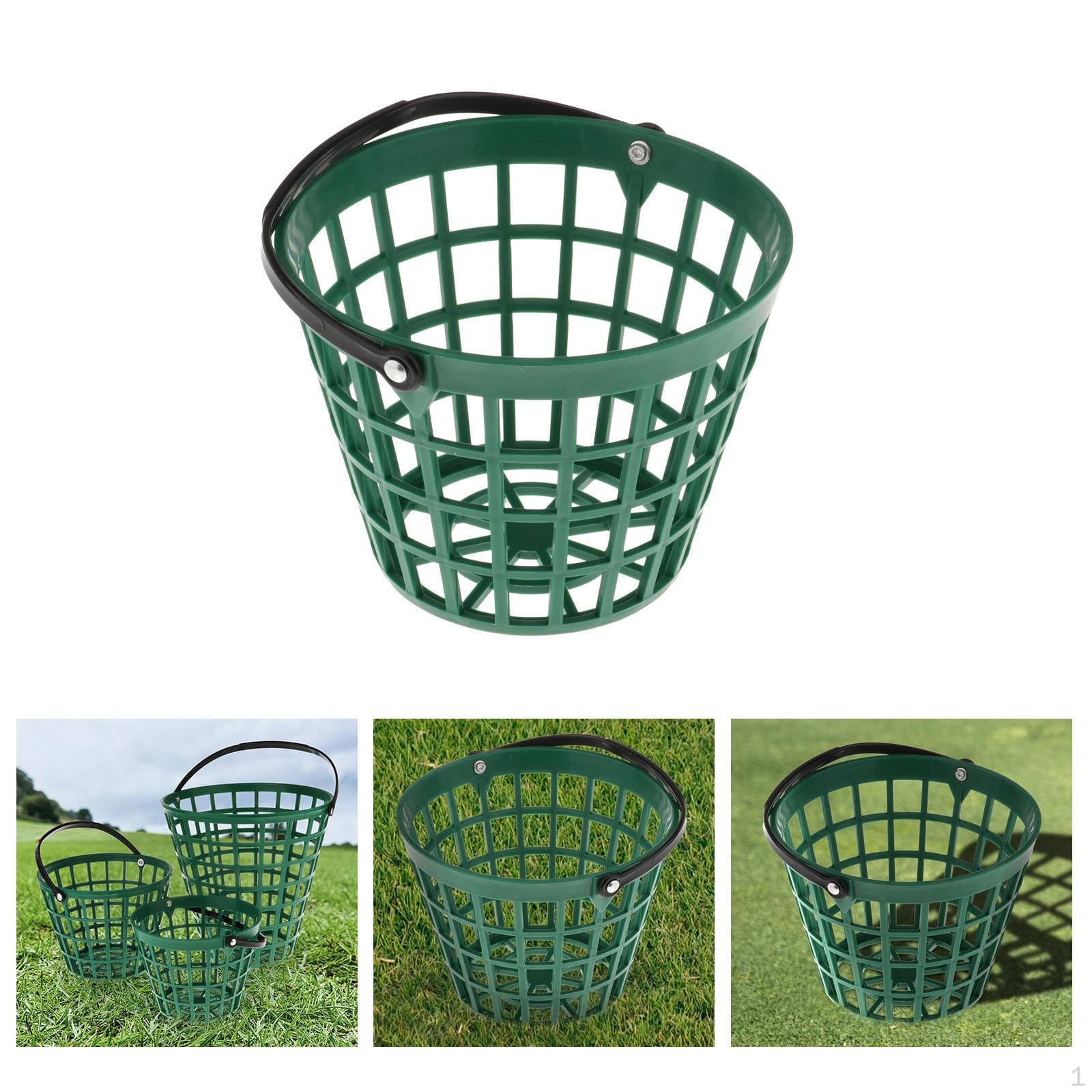 Balde de golfe Ball Basket Organizador de armazenamento