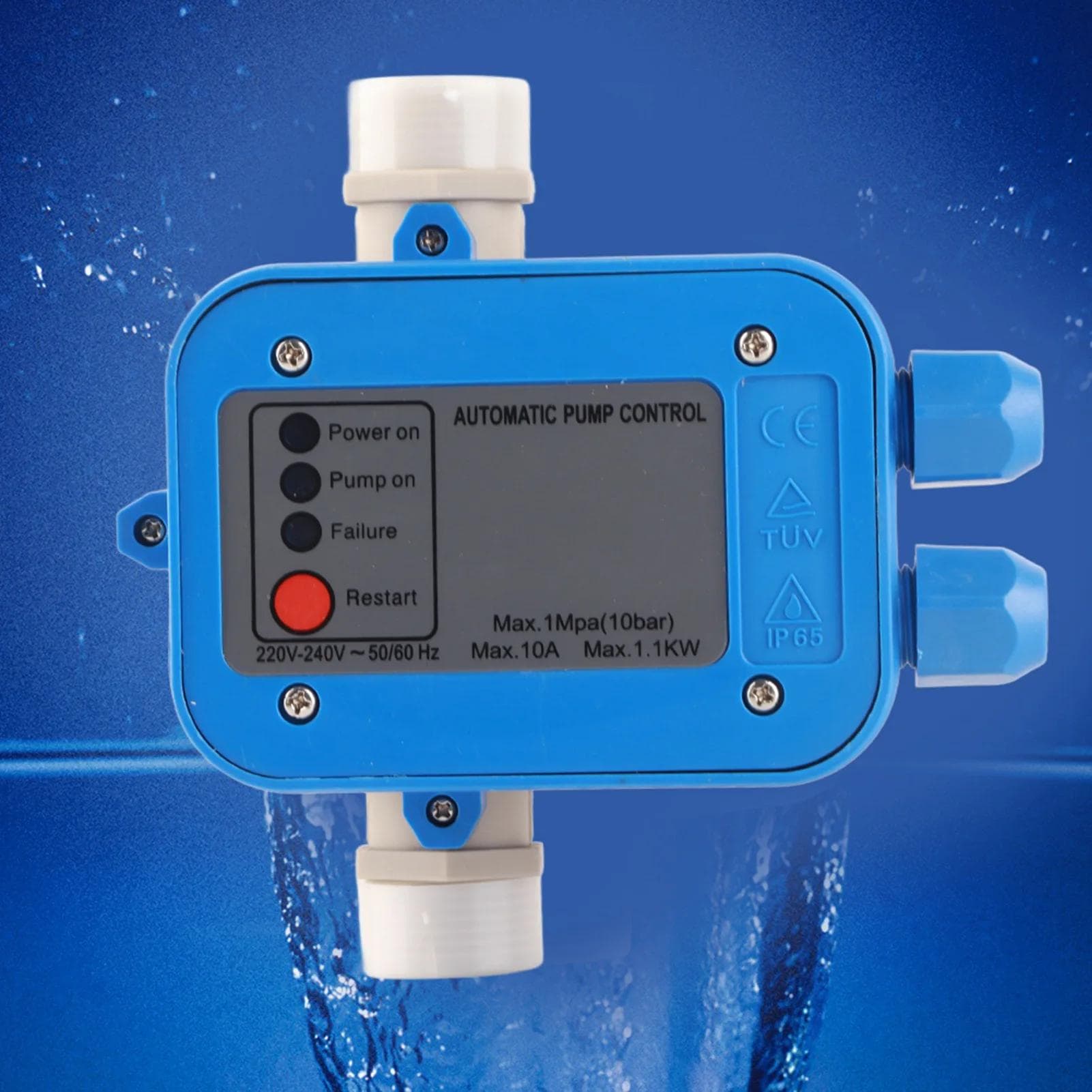 Controlador automático de pressão de água Unidade de controle automático eletrônico