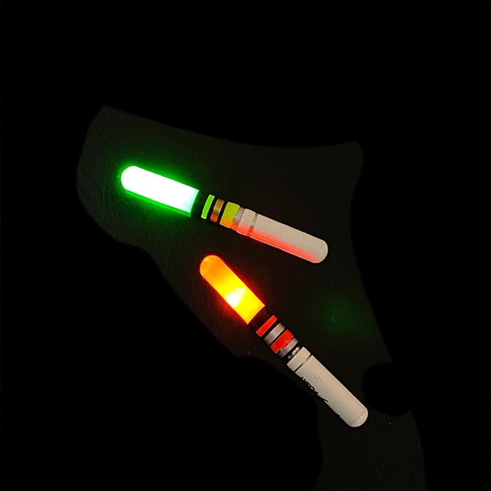 Pesca Verde Vermelho CR322 Bateria LED Bóia de Pesca Bóia Luz Bastão Bóia de Pesca Elétrica Luminosa