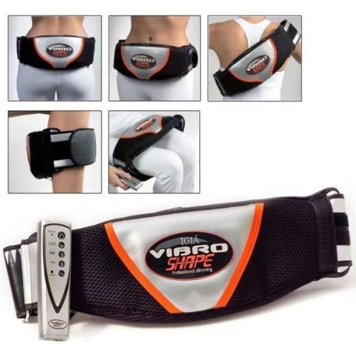 Cinto de Emagrecimento Vibratório Aquecido Profissional Vibro Shape