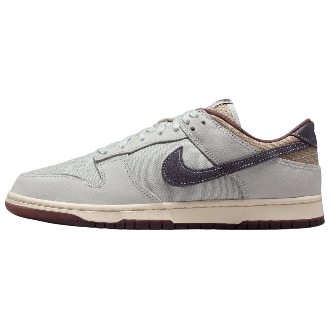 Tênis Masculino Nike Dunk Low Retro SE Off White Spruce Spruce-Aura Moon-Particle Dark-Raisin IB6752-100 cm
