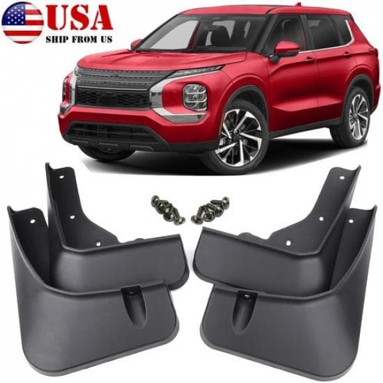 4x For Mitsubishi Outlander -2025 Mud Flaps Splash Guard Mudguards Fender