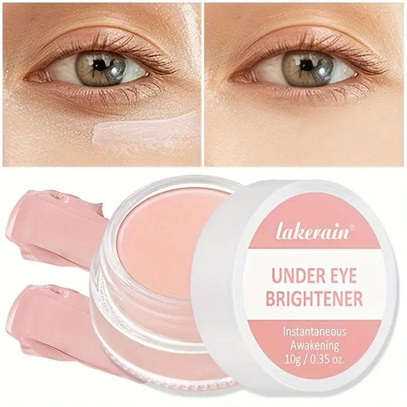 Corretivo hidratante iluminador e creme de contorno para os olhos - Corretivo de cobertura total e longa duração para maquiagem dos olhos