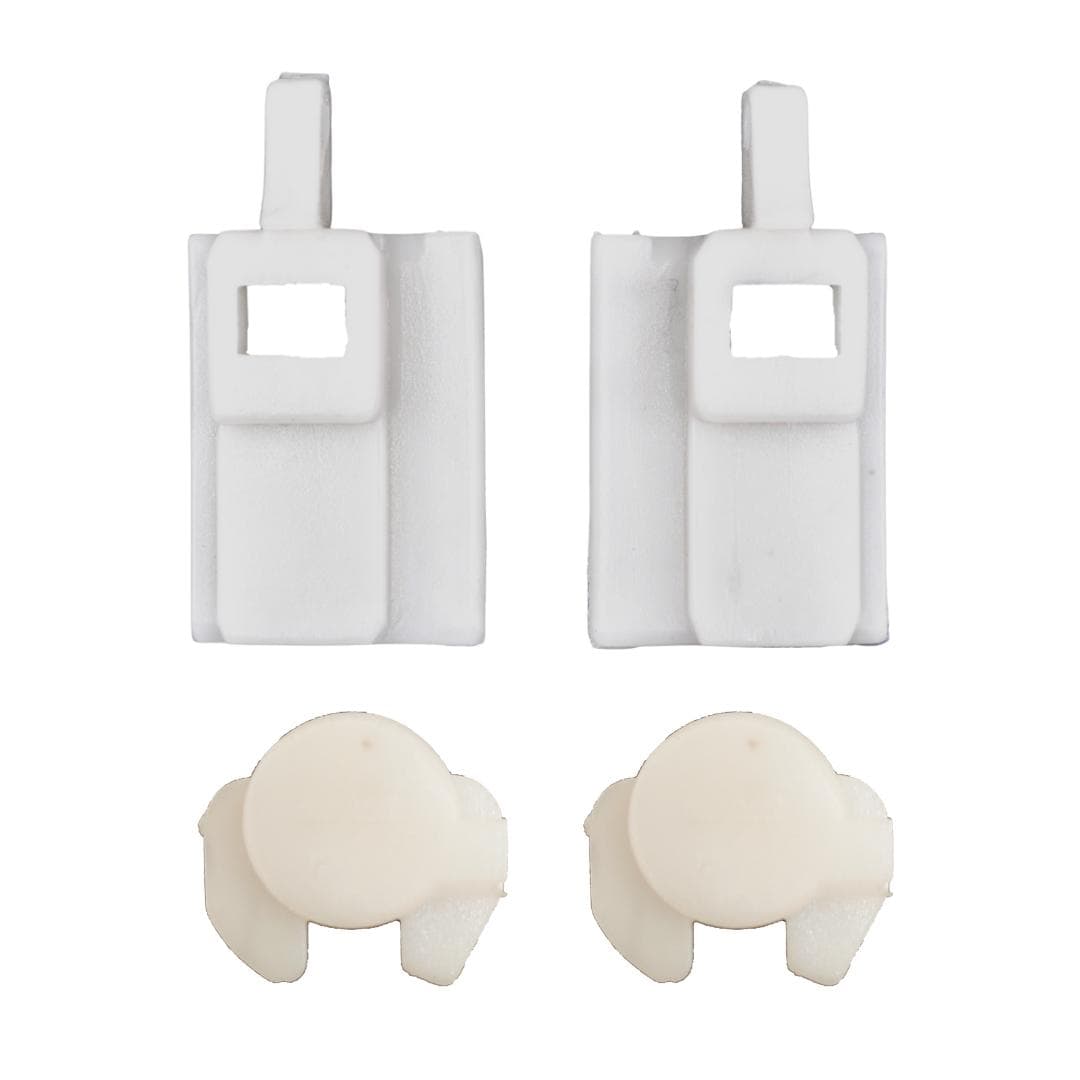 Kit de reparo de peças plásticas deslizantes do teto solar para BMW Série 3 E46 branco