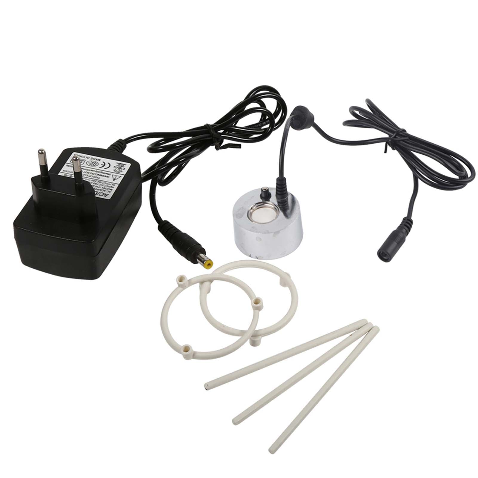 Nebulizador Gerador de Névoa Ultrassônico Fonte de Água Tanque Atomizador Umidificador de Ar com Adaptador