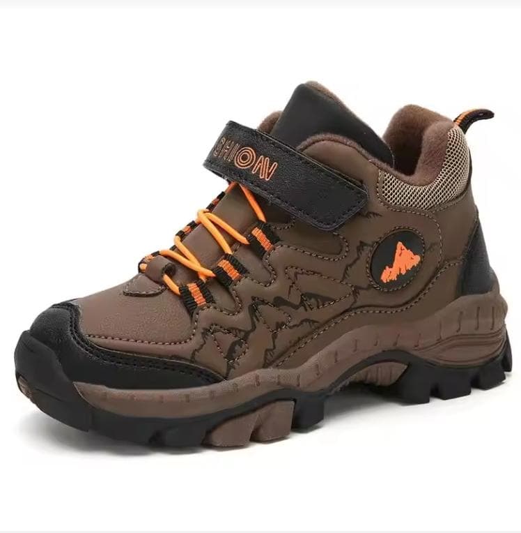 Sapatos de caminhada de inverno para meninos e crianças, botas de neve para adolescentes, calçados infantis para caminhada, escalada, tênis de
