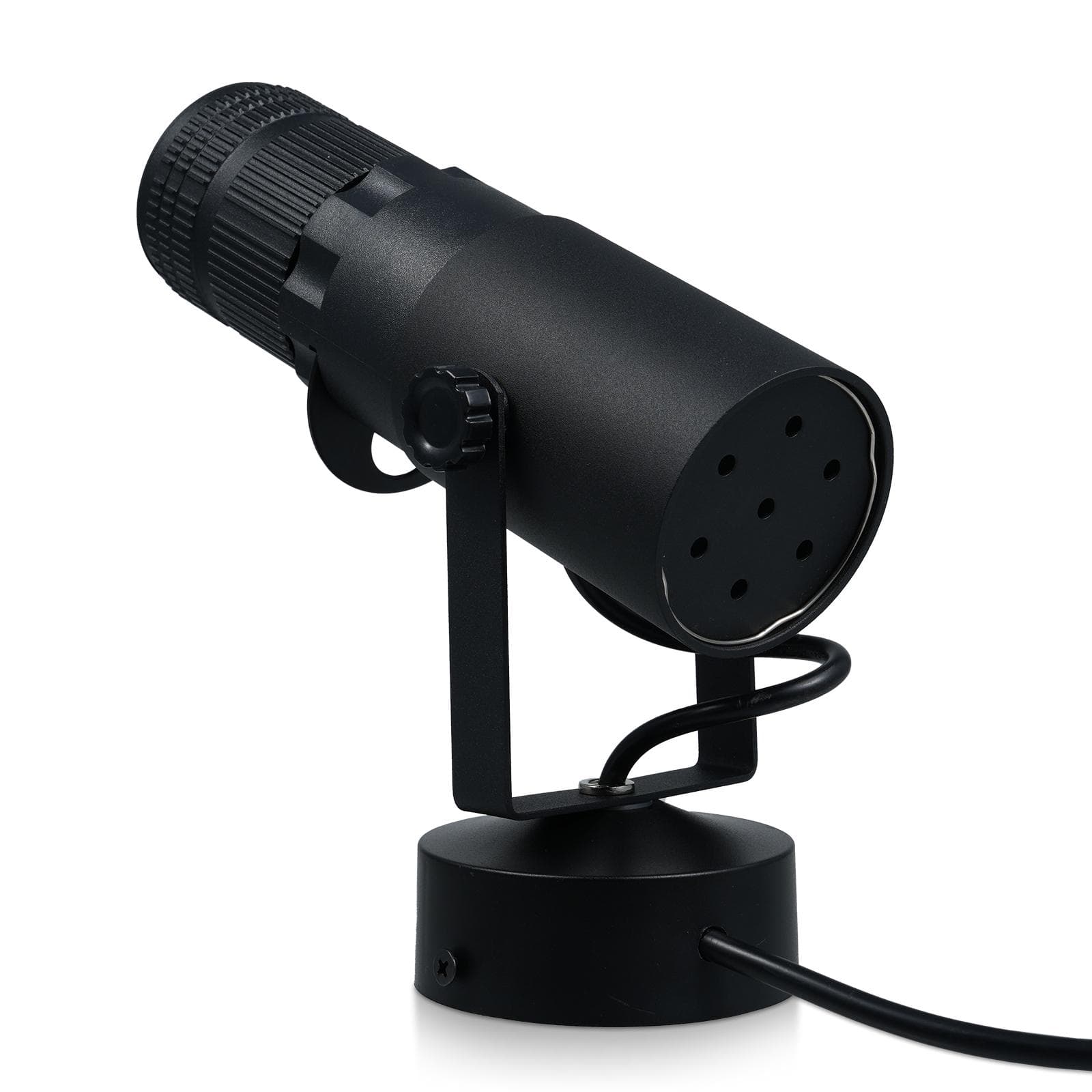 Holofote de abertura ajustável de 10 W LED Foco manual Comprimento  ngulo ajustável Barra de luz de feixe de palco preto
