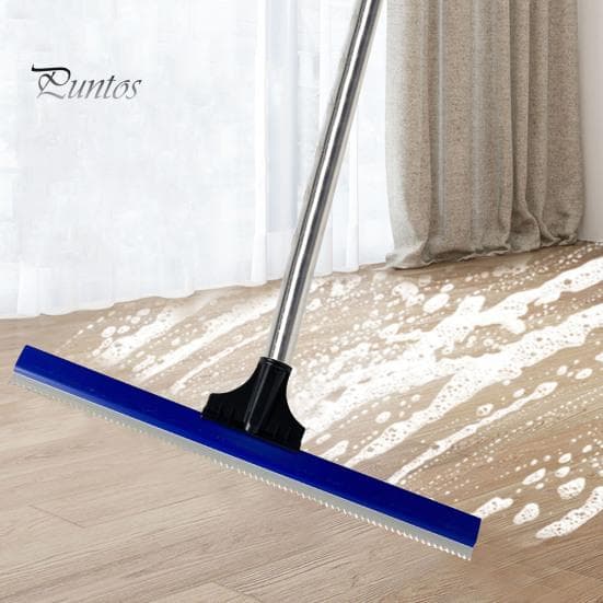 Rodo entalhado epóxi com dentes de borracha macia Rodo profissional autonivelante para pisos Revestimento para pintura de cimento Ancinho dentado