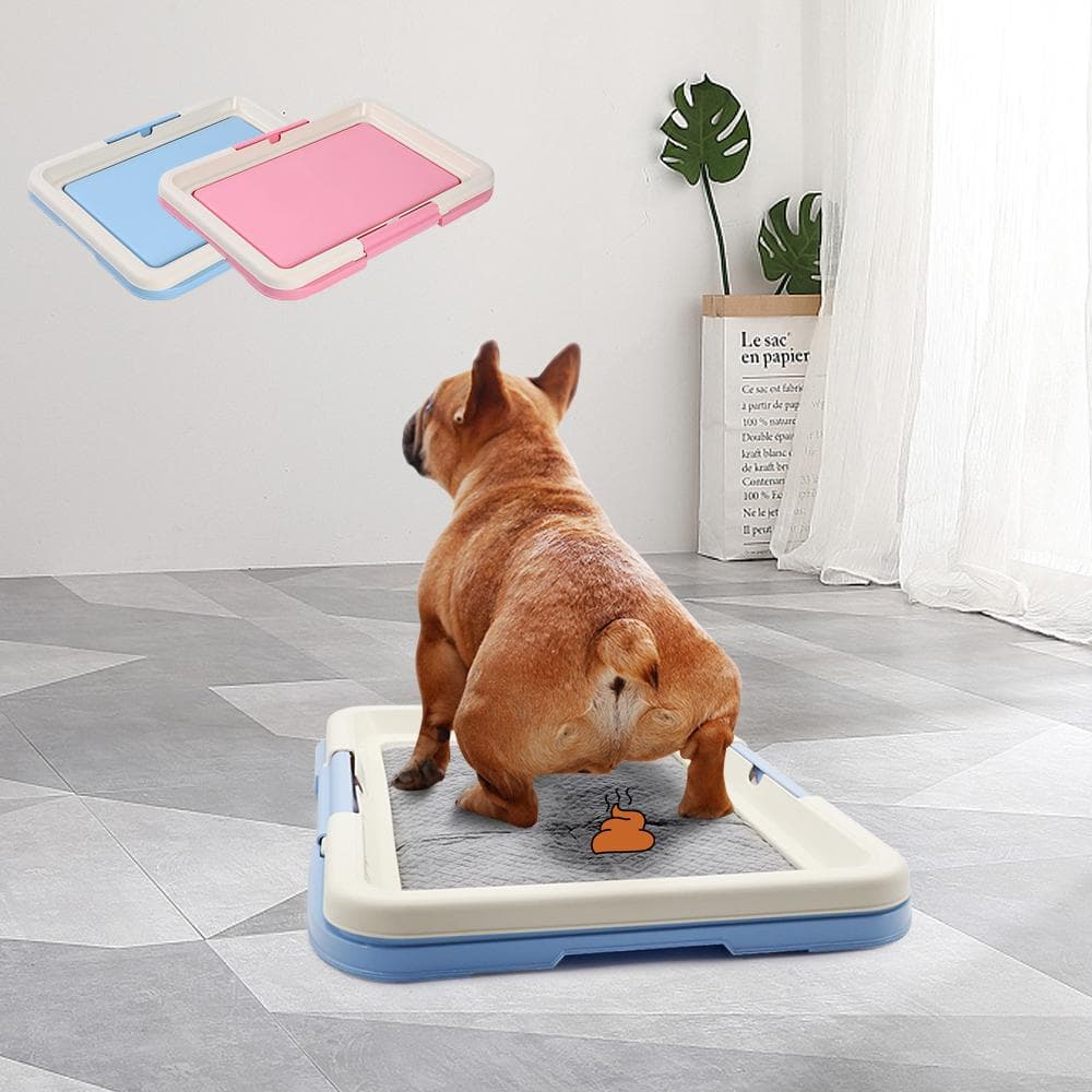 Banheiro Portátil para Treinamento de Cães Banheiro Interno para Cães Vaso Sanitário para Animais de Estimação para Cães Pequenos Gatos Caixa
