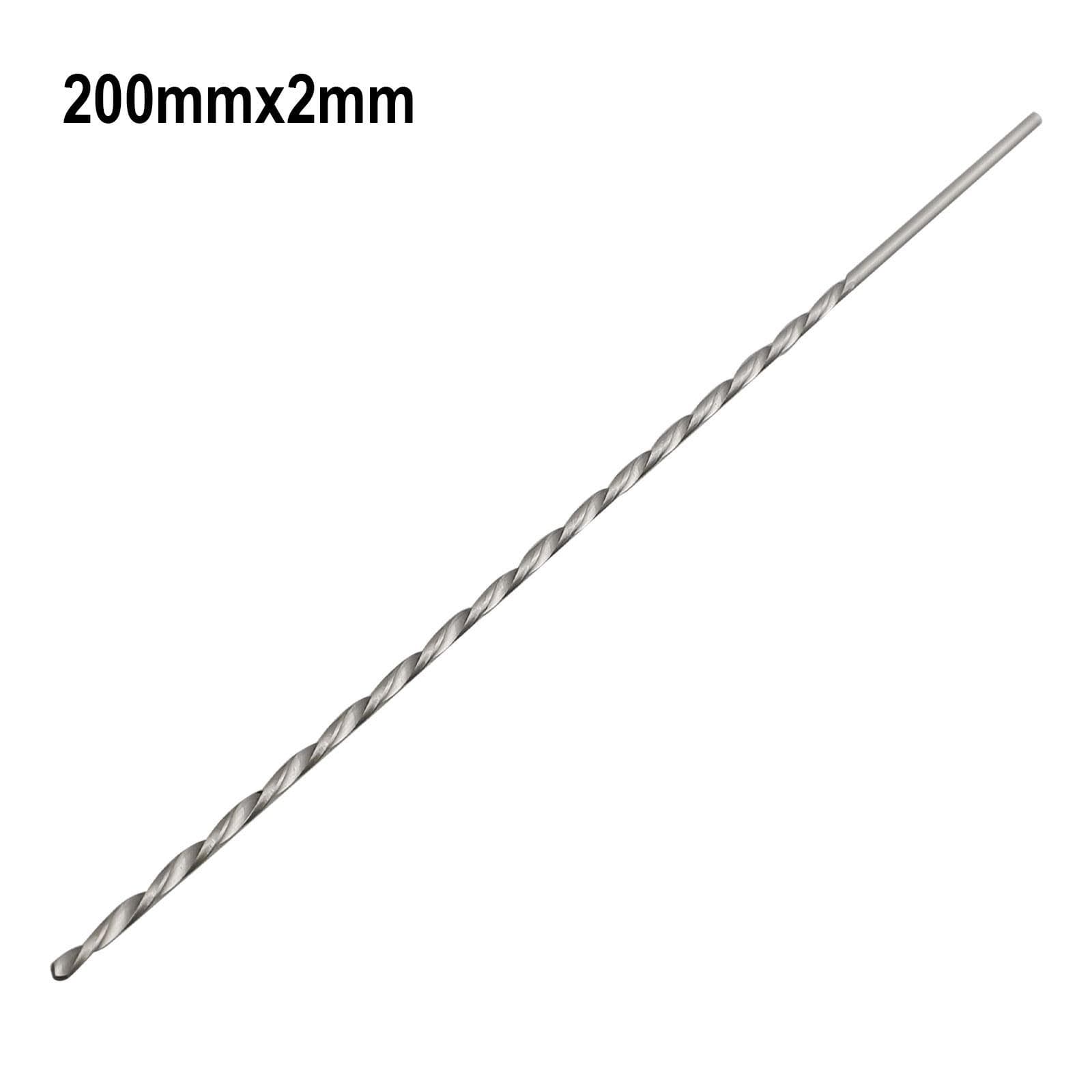 Brocas 200mm Extra Longas HSS Alta Resistência à Abrasão