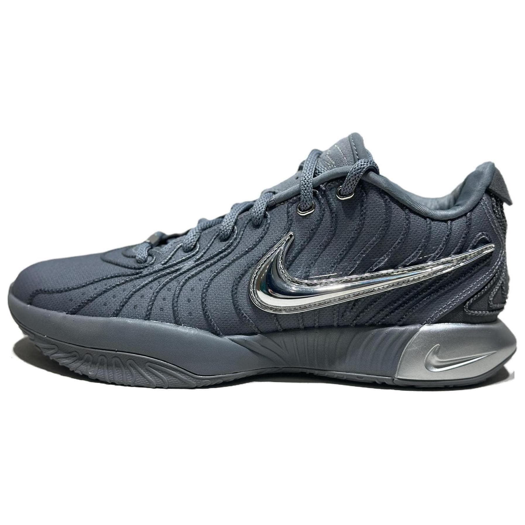 Nike LeBron 21 EP Men's Cool Grey/Metallic Silver/Iron Grey HF5352-001 cm