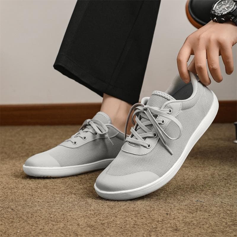 Sapatos Barefoot de Biqueira Larga da Moda para Homens Minimalistas Confortáveis Respiráveis para Trilhas Calçados de Caminhada Novos de Verão