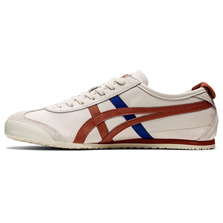 Tênis Unissex Onitsuka Tiger Mexico 66 Birch Vermelho Ferrugem Creme 1183A201-206 cm
