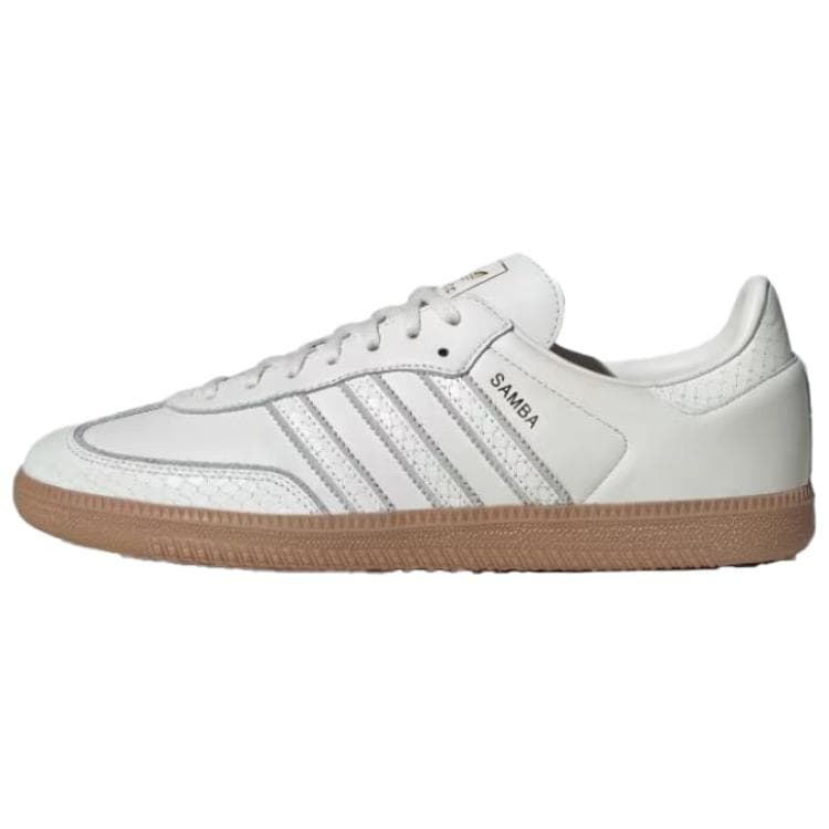adidas Samba OG Snakeskin Pack Tênis Unissex Branco Core-White Gum IF1985 cm