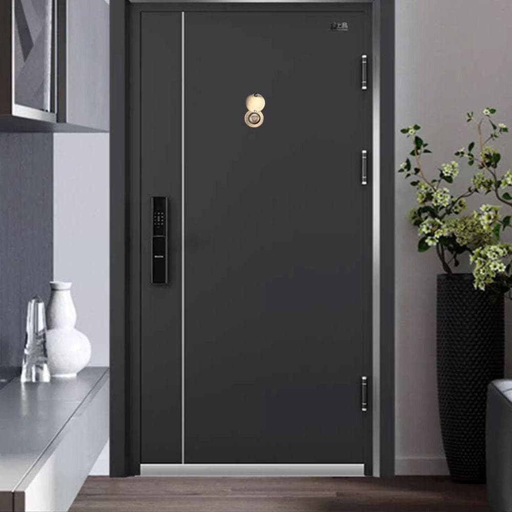 Visores de Porta de Metal Capas de Segurança Tampa Giratória de Privacidade Tampa de Olho Mágico de Privacidade Visor de Porta Fixo Visores de