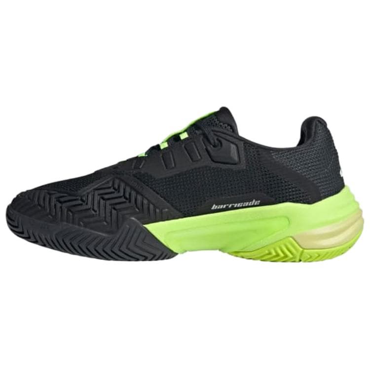 adidas Barricade 13 Preto Limão Lúcido Tênis Masculino Preto Essencial Metálico Zero IH2559 cm