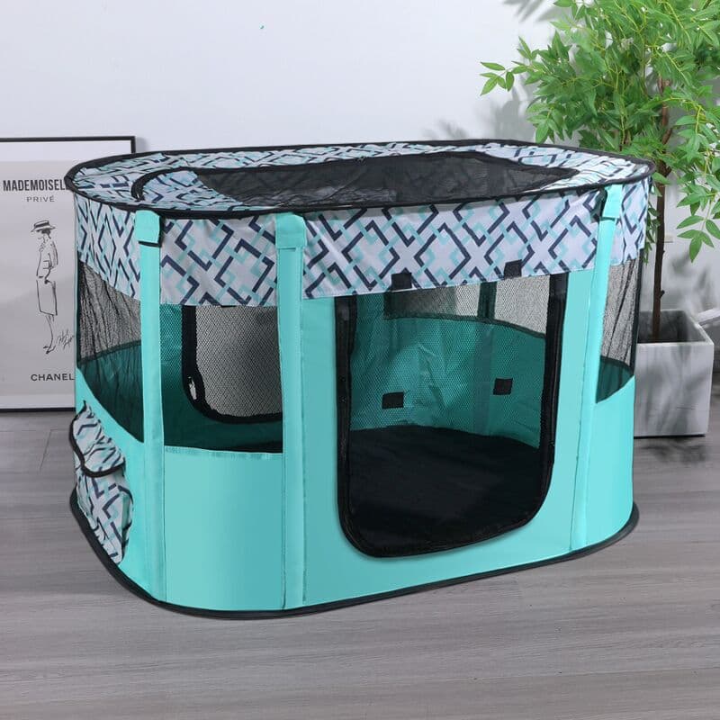 Suprimentos para Animais de Estimação Ninho de Gato Vila Gaiola para Gato Cachorro Cercado Fechado para Animais de Estimação Tenda Espaço Grande