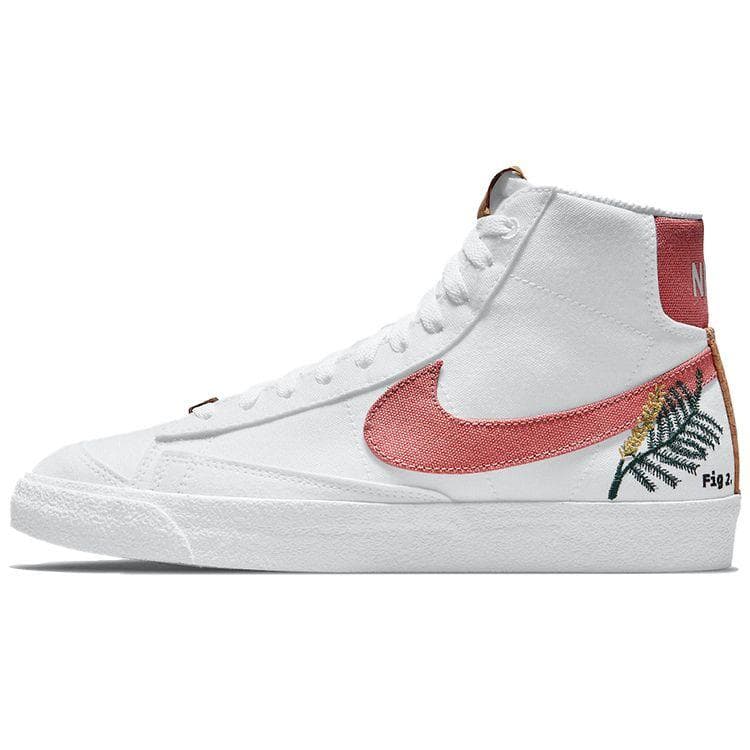 Nike Blazer Mid 77 Catechu Tênis Feminino Branco Siena Claro DC9265-101 cm