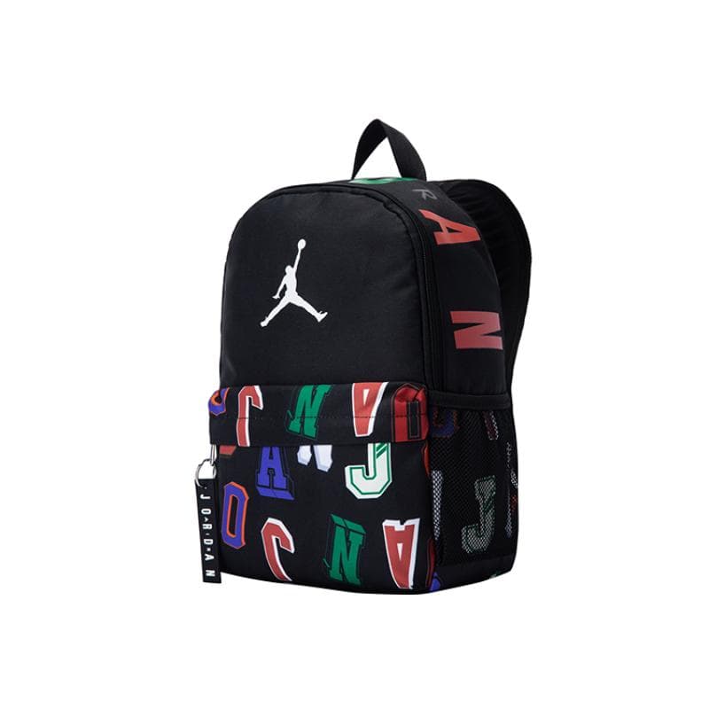 Jordan Polyester Backpack Small Size Unisex Black Jordan JD2513068TD-003 preto