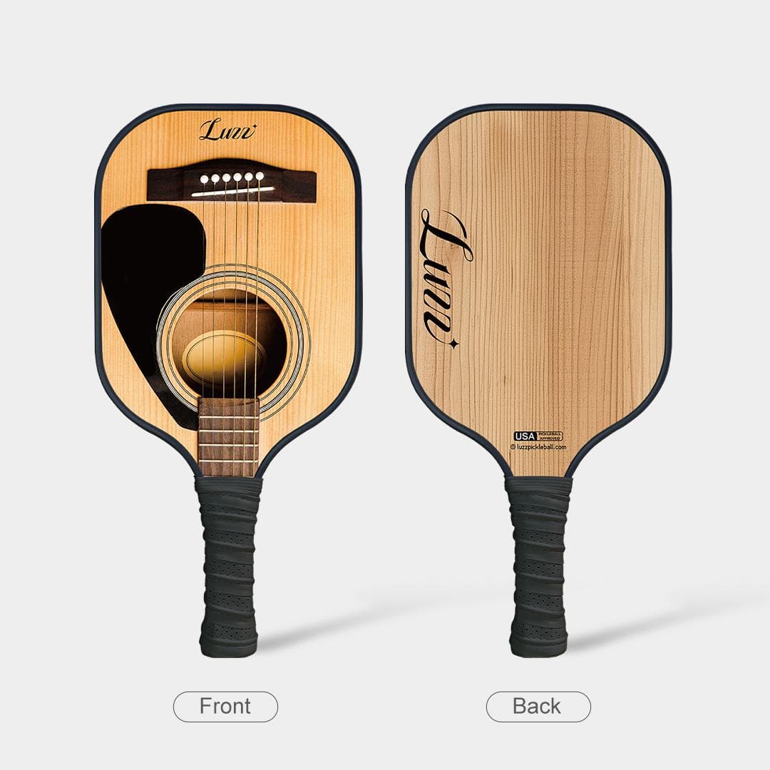 Luzz T700 Fibra de Carbono Pickleball Raquetes Superfície Jateada USAP Aprovado Pickle Ball Raquetes para Todos os Níveis de Habilidade