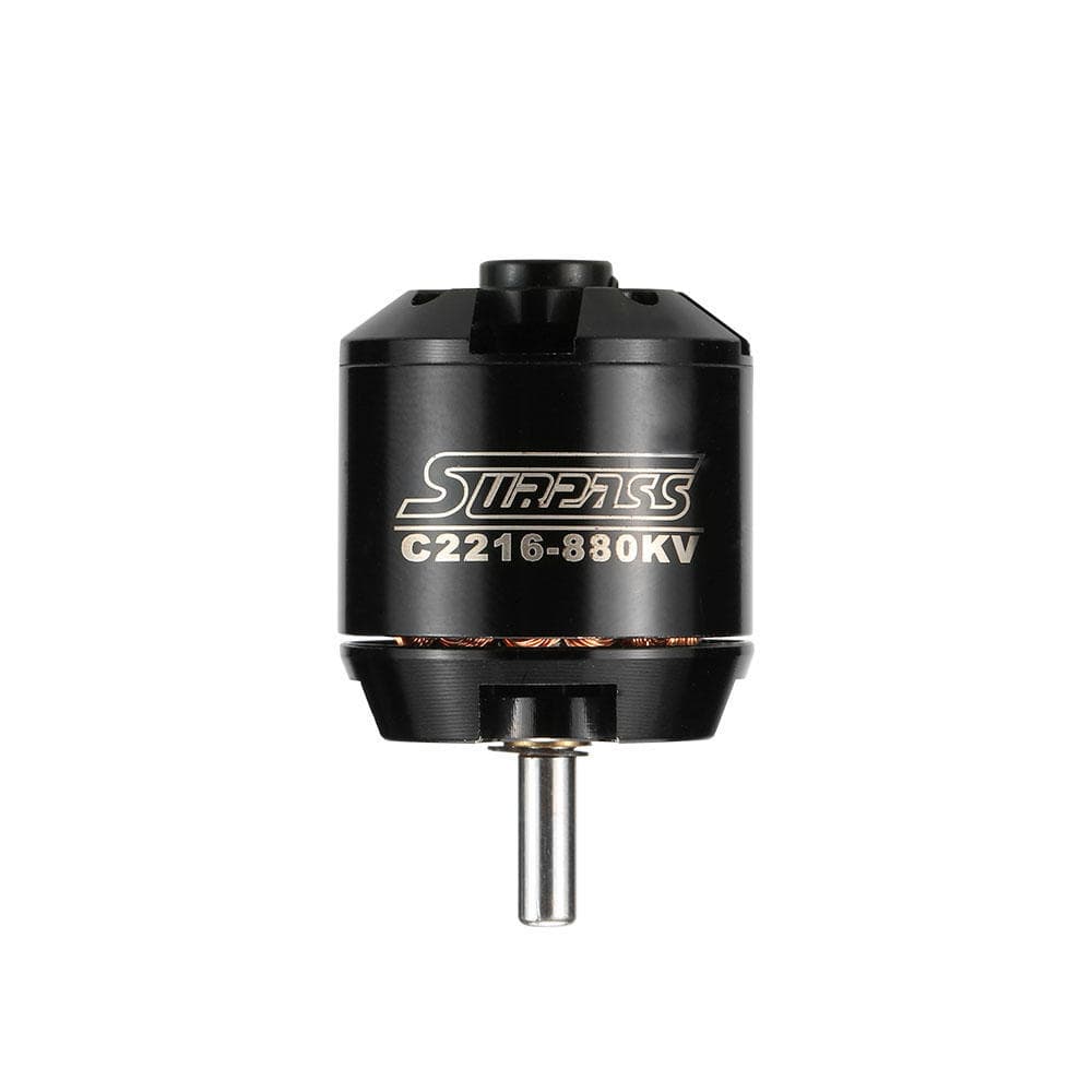 Motor sem escova SURPASS 2216 880KV 14 polos original para avião RC