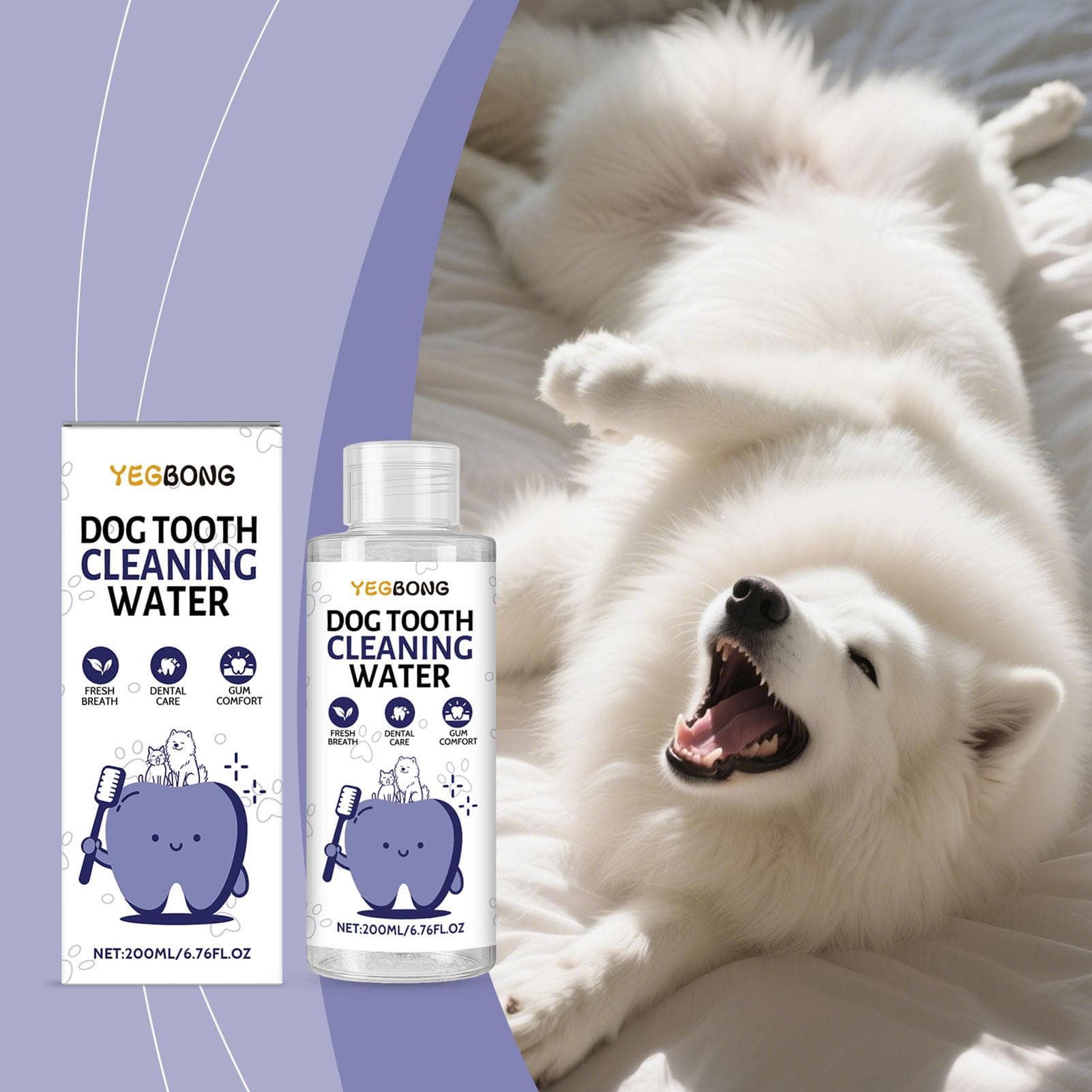 Aditivos de Água para Higiene Dental de Animais de Estimação Sabor Neutro Aditivos de Água para Cães Enxaguante Bucal para Uso Diário