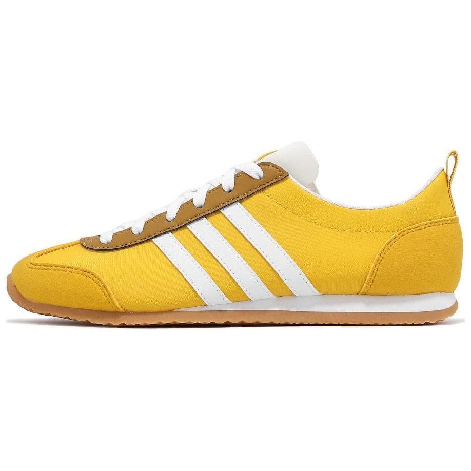 Tênis unissex adidas VS Jog 2.0 Bold Gold Mesa, amarelo e branco (JP5760) cm