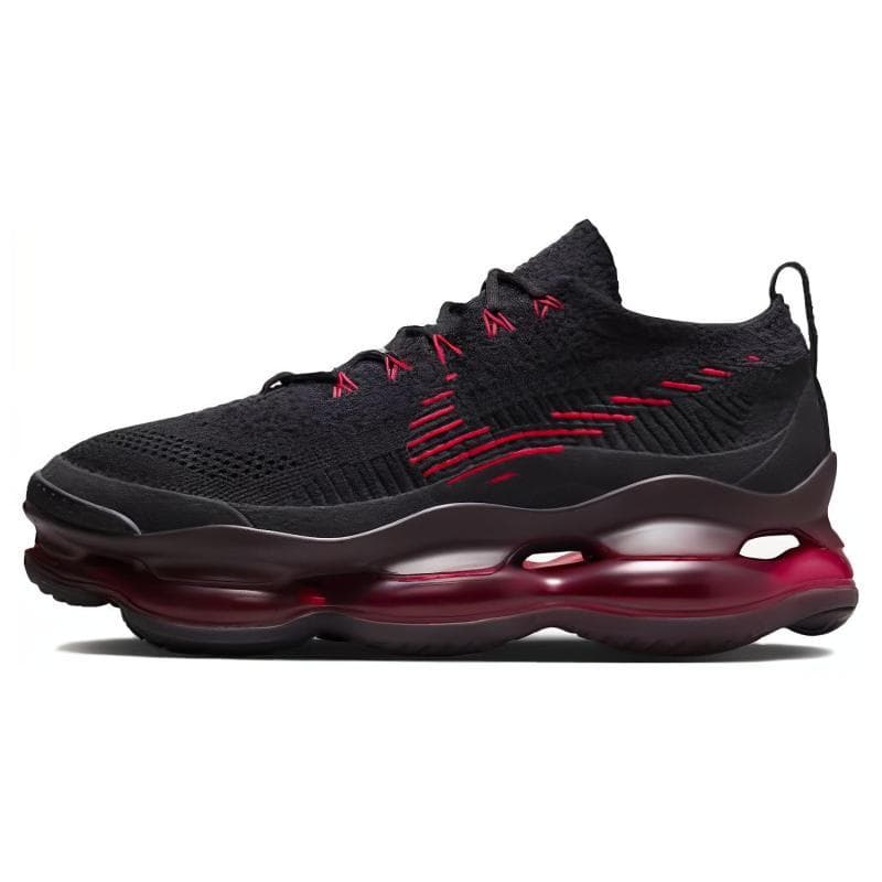 Tênis Nike Air Max Scorpion Fk Preto Vermelho Universitário Sapatos Casuais DJ4701-004 cm