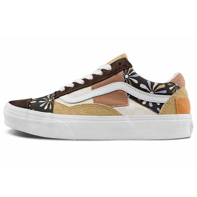 Tênis Vans Old Skool Divine Unissex Multicolorido Branco Verdadeiro VN0A7Q4PAS0 cm